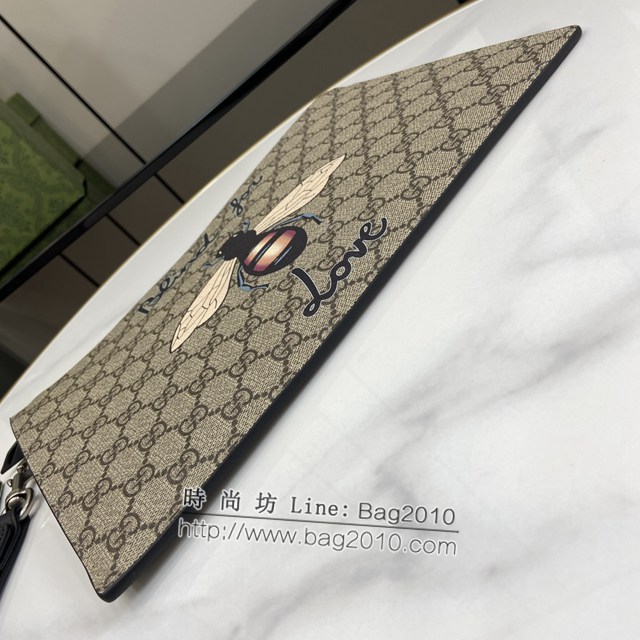 Gucci專櫃古馳最新款Ophidia系列手包男士手拿包 jh2286型號：473904